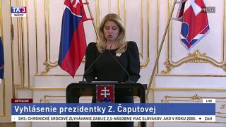 Vyhlásenie Z. Čaputovej po stretnutí s M. Lučanským a J. Čižnárom