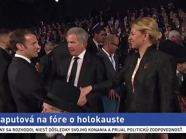 Čaputová i svetoví lídri prišli do Izraela na fórum o holokauste