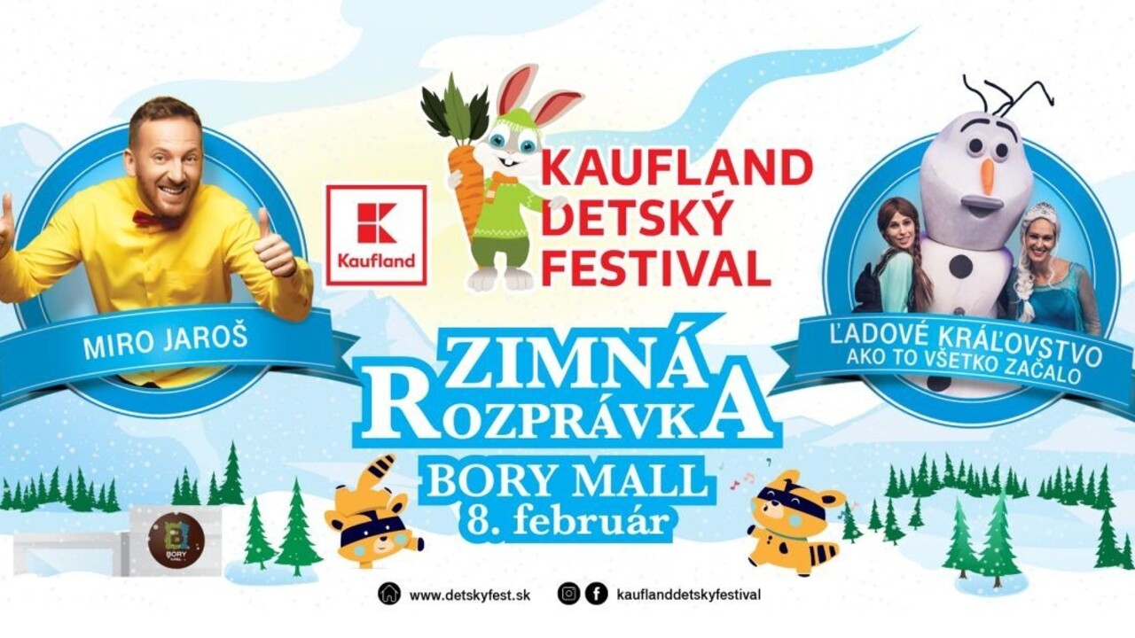 Kaufland sa stal novým generálnym partnerom Detského festivalu