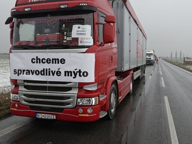 Chceme len to, čo nám patrí. Kamionisti predložili svoje návrhy