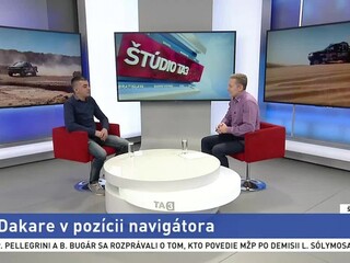 M. Sýkora o pozícii navigátora na Rely Dakar