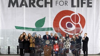 Trump ako prvý americký prezident podporil pochod za život