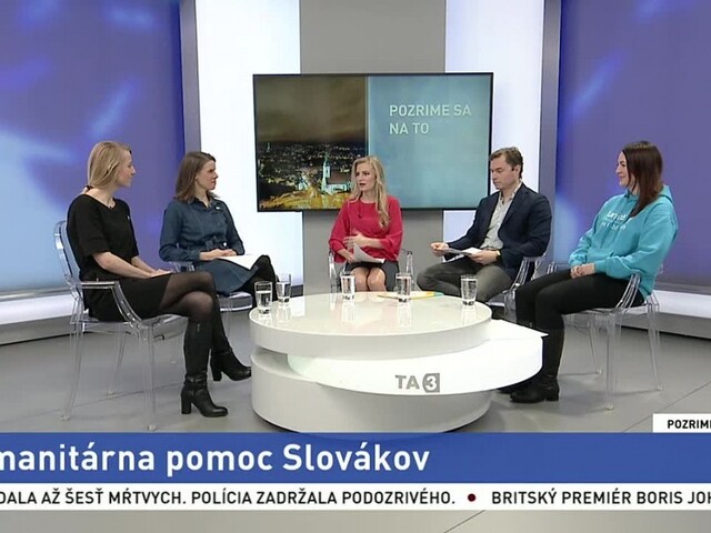 Humanitárna pomoc Slovákov