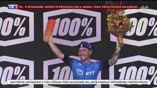 Talian Nizzolo zdolal v špurte Consonniho a vyhral piatu etapu