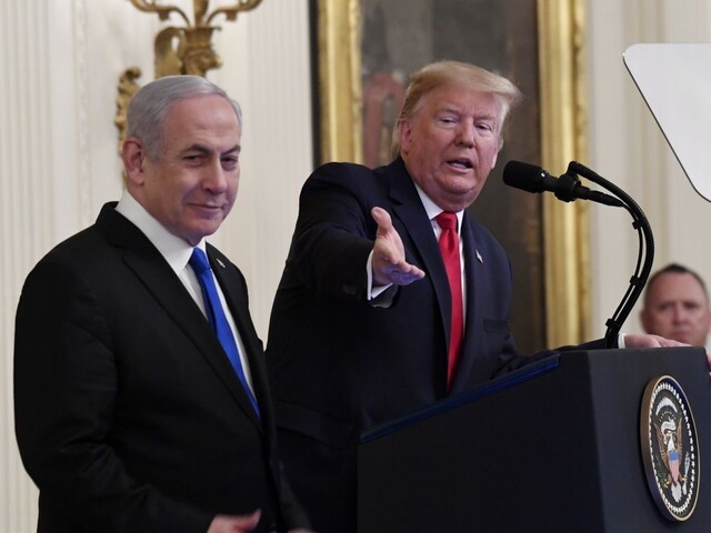Trump predstavil mierový plán, navrhol vznik nezávislej Palestíny