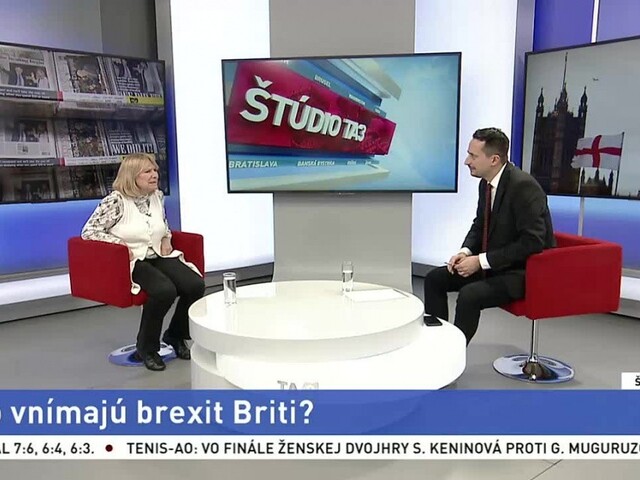 ŠTÚDIO TA3: K. Henderson o vnímaní brexitu v Británii