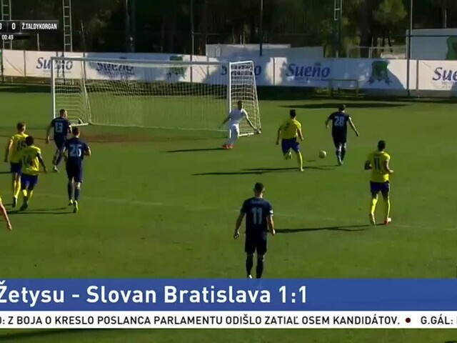 Výhra i remíza. Slovan odohral v Turecku prípravný dvojzápas