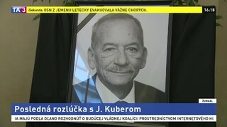Česko pre poslednú rozlúčku s Kuberom vyhlásilo štátny smútok