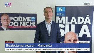 TB M. Beblavého ako reakcia na výzvu I. Matoviča