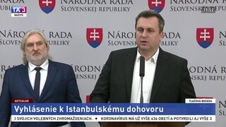 TB predsedu NR SR A. Danka k Istanbulskému dohovoru