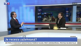 HOSŤ V ŠTÚDIU: Ekonóm V. Vaňo o tom, či je recesia zažehnaná