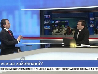 HOSŤ V ŠTÚDIU: Ekonóm V. Vaňo o tom, či je recesia zažehnaná
