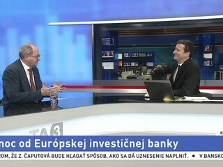 HOSŤ V ŠTÚDIU: V. Páleník o pomoci od Európskej investičnej banky