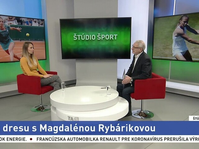 Bez dresu s Magdalénou Rybárikovou