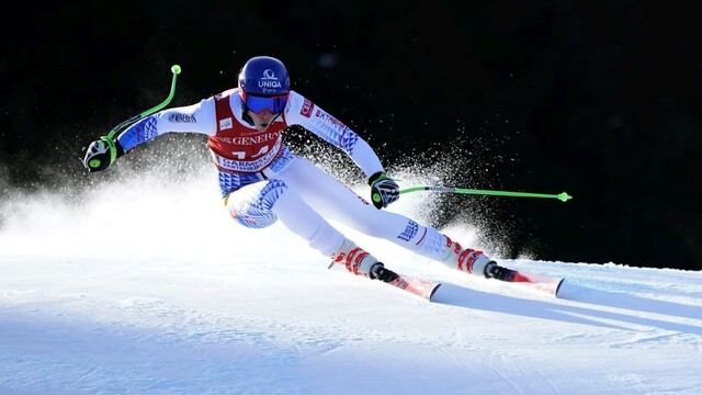 Ďalší skvelý výkon. Vlhová sa v zjazde opäť zmestila do TOP 10