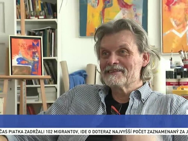 Portrét výtvarníka Alexeja Vojtáška