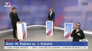 Duel v Téme dňa: Kabina proti Kalafutovi