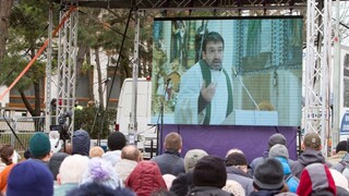Kríže, politici i Kuffa na obrazovke. Takto sa protestovalo proti Istanbulu