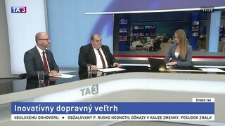 ŠTÚDIO TA3: B. Borsuk a P. Sádovský o dopravnom veľtrhu
