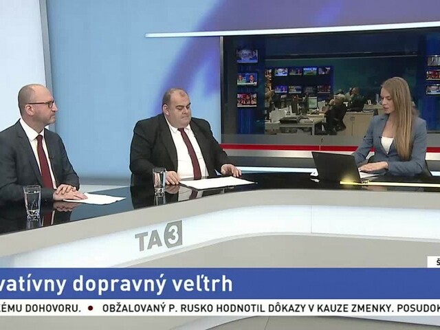 ŠTÚDIO TA3: B. Borsuk a P. Sádovský o dopravnom veľtrhu
