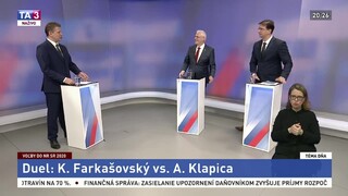 Duel v Téme dňa: Klapica proti Farkašovskému