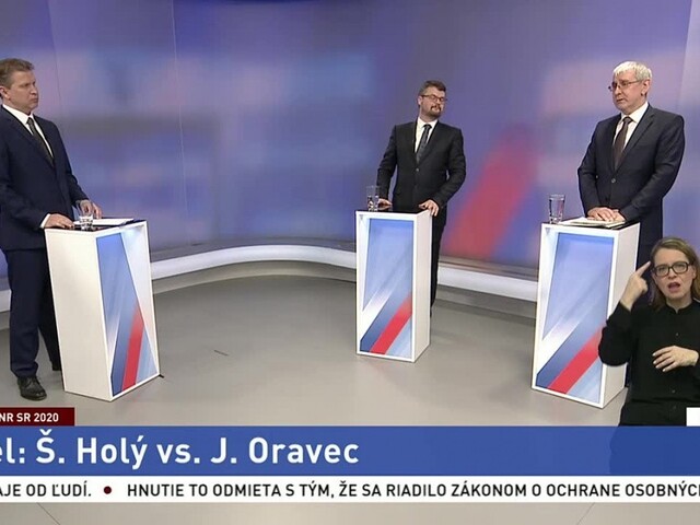 Duel v Téme dňa: Oravec proti Holému