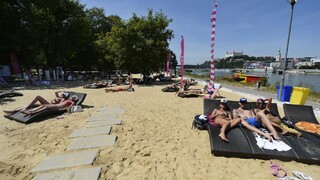 Dunajská pláž v Bratislave končí, súvisí to aj s obnovou sadu