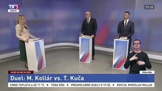 Duel v Téme dňa: Kollár proti Kučovi