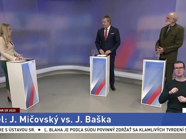 Duel v Téme dňa: Mičovský proti Baškovi