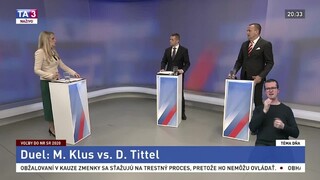 Duel v Téme dňa: Klus proti Tittelovi