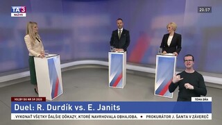 Duel v Téme dňa: Durdík proti Jantis