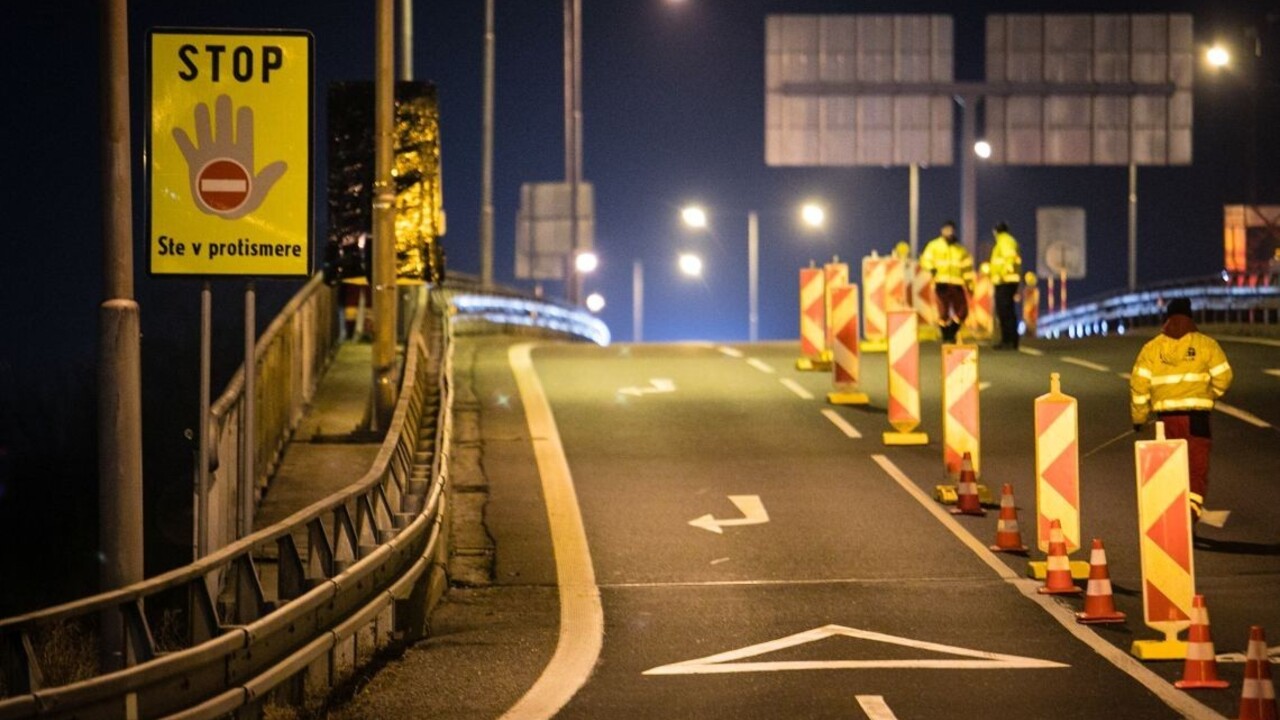 V rámci výstavby D4 a R7 uzatvárajú nájazd na Prístavný most