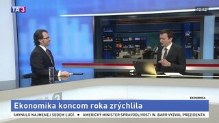 HOSŤ V ŠTÚDIU: V. Vaňo o zrýchlení ekonomiky koncom roka