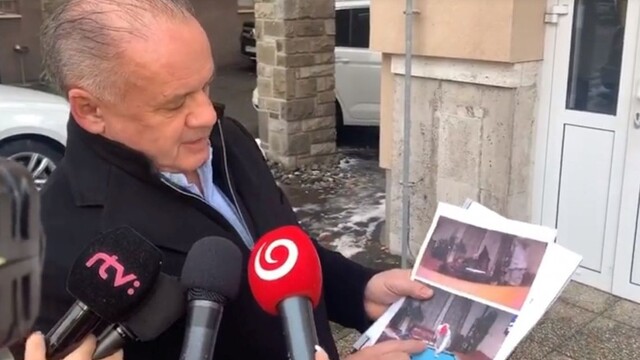 Kiska podal trestné oznámenie. Naznačil, kto má stáť za videom
