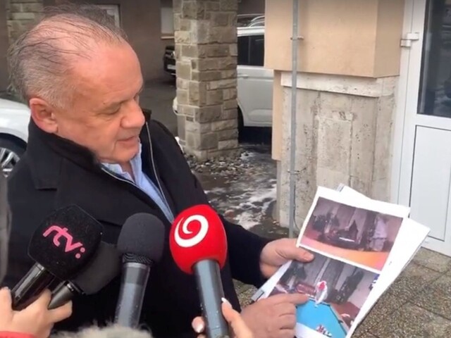Kiska podal trestné oznámenie. Naznačil, kto má stáť za videom