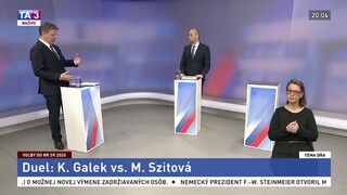 Duel v Téme dňa: Galek proti Szitovej