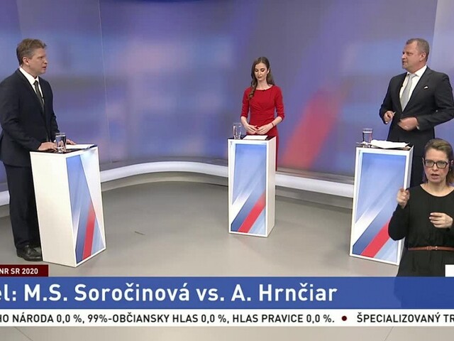 Duel v Téme dňa: Soročinová proti Hrnčiarovi