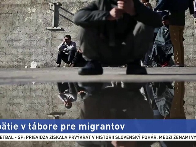 Pre zlé podmienky je v tábore napätie, migranti sa pokúsili utiecť
