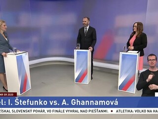 Duel v Téme dňa: Štefunko proti Ghannamovej