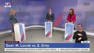 Duel v Téme dňa: Luciak proti Grey
