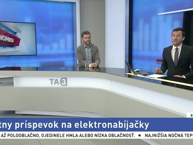 HOSŤ V ŠTÚDIU: Analytik M. Jesný o dotovaní elektronabíjačiek