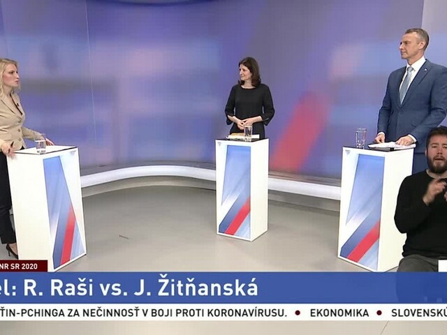 Duel v Téme dňa: Raši proti Žitňanskej