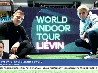 Volko v Liévine skončil tretí, vyrovnal vlastný slovenský rekord