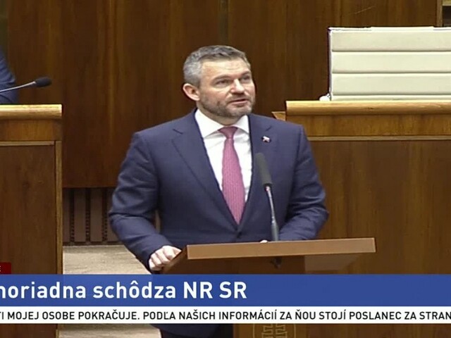 Prejav P. Pellegriniho na úvod mimoriadnej schôdze NR SR