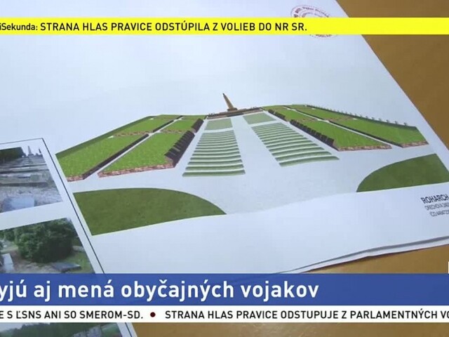 Rusi opravia vojenský cintorín vo Zvolene, vyryjú mená vojakov