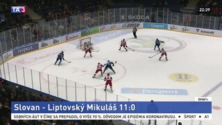 Pre Liptovský Mikuláš sa sezóna končí, Slovan ho deklasoval