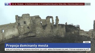 Na známom mieste postavia lávku. Prepoja tak známe dominanty mesta