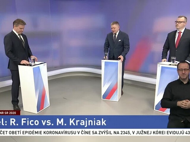 Duel v Téme dňa: Fico proti Krajniakovi
