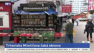 Trhovisko Miletičova čaká obnova. Pôjde o komplexnú opravu