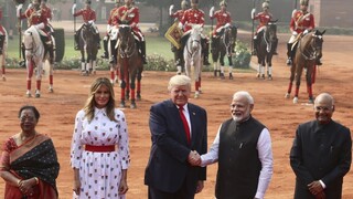 Trumpa India uchvátila, ohlásil miliardovú dohodu o zbraniach